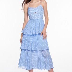 Polka Dot Blue Dress